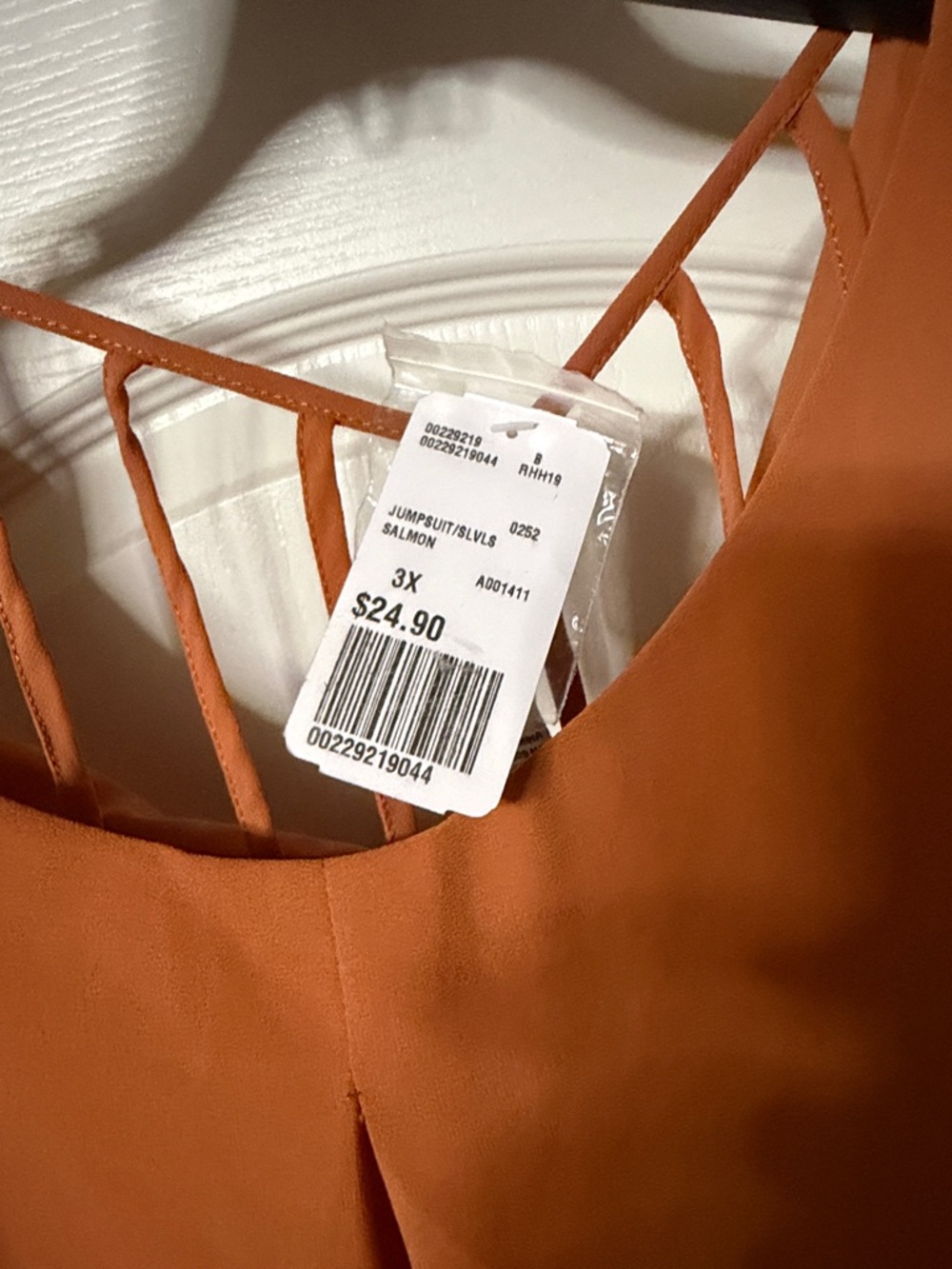 Forever 21 Rust Orange Sleeveless Romper Shorts - Picture 2 of 5
